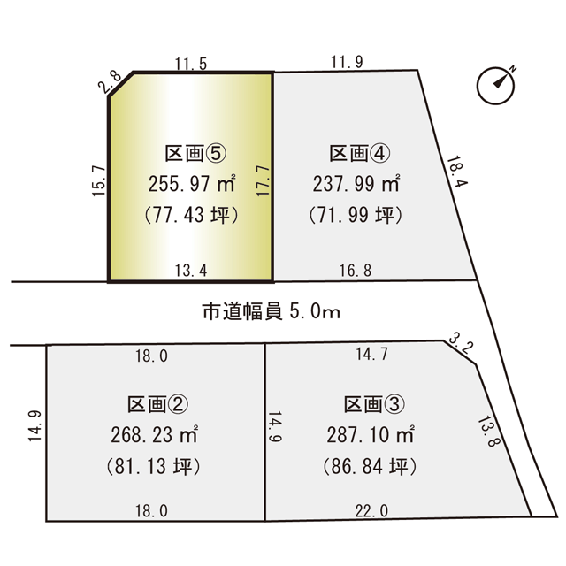 区画図