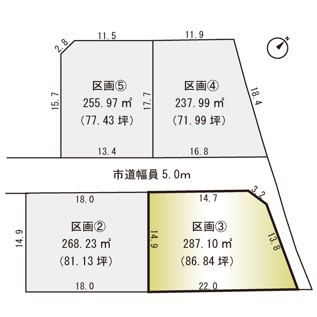 区画図