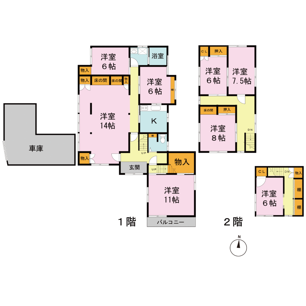 (間取) (間取)